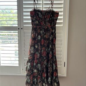 Ulla Johnson Multicolor Floral Maxi Dress